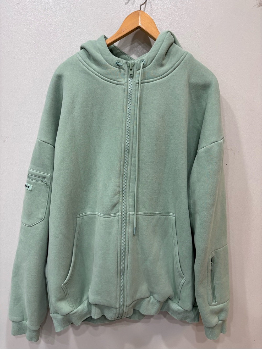 Comfrt Airplane Mode Travel Full Zip Hoodie Sweatshirt Men’s Size 2XL